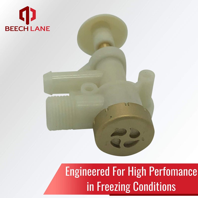Beech Lane RV Upgraded Toilet Water Valve for Dometic Sealand EcoVac Vacuflush Pedal Flush Toilets, Brass Cap For Leak Resistance, High Performance in Freezing Conditions, Replaces 385314349 - Image 4